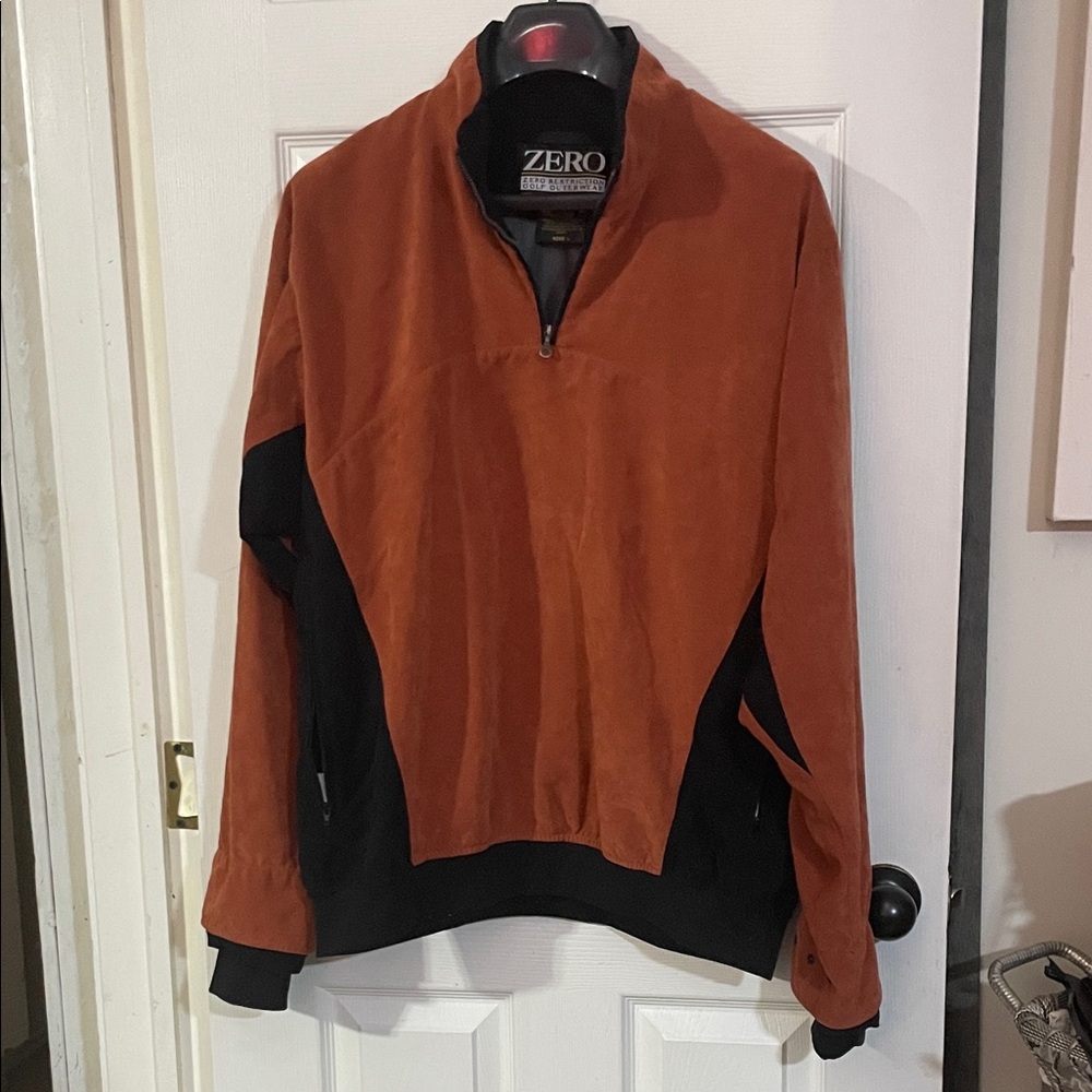 Zero Restriction Men's Half-Zip Pullover. Size L - image 1
